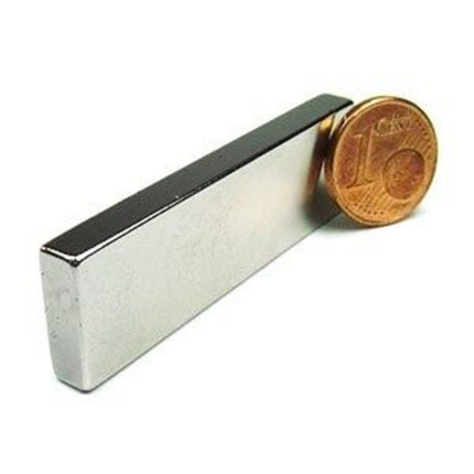 Μαγνήτης Παραλληλεπίπεδος 50x15x5mm Νεοδυμίου Δύναμη Έλξης 10,8kg
