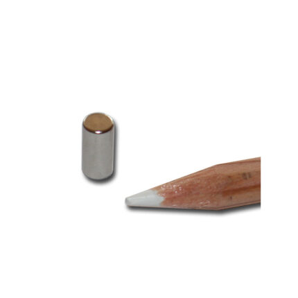 Μαγνήτης Κύλινδρος Φ5x10mm Νεοδυμίου N50 Δύναμη Έλξης 1,1kg